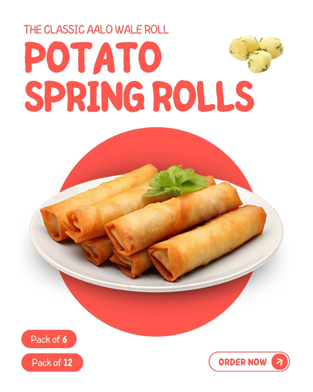 Potato Spring Rolls – Lahore Eatery