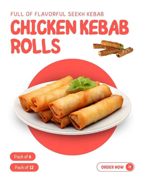 Chicken Kebab Rolls