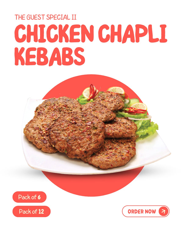 Chicken Chapli Kebabs